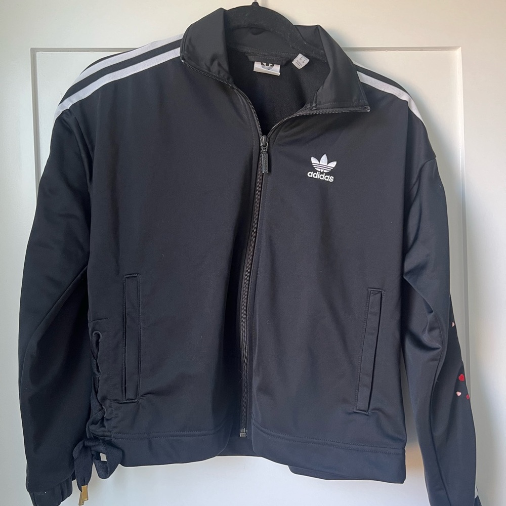 Adidas Original Embroidered Heart Track Jacket